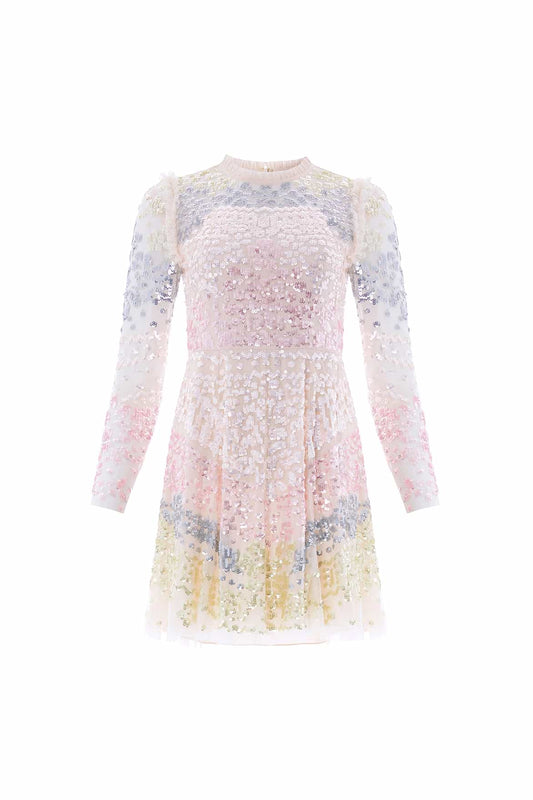 Angeline Sequin Mini Dress