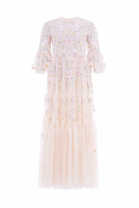 Dragonfly Garden Ankle Gown