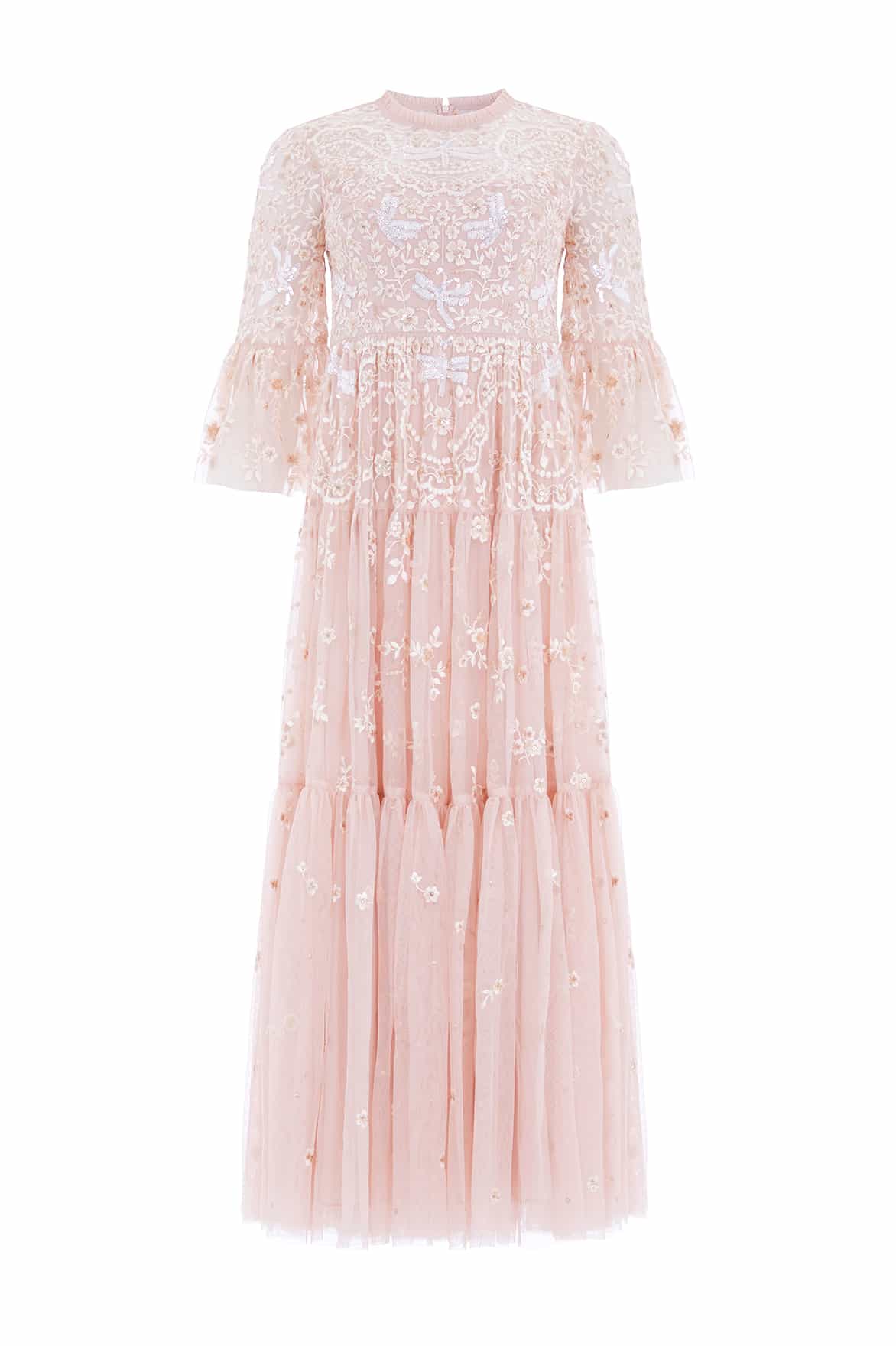 Dragonfly Garden Ankle Gown